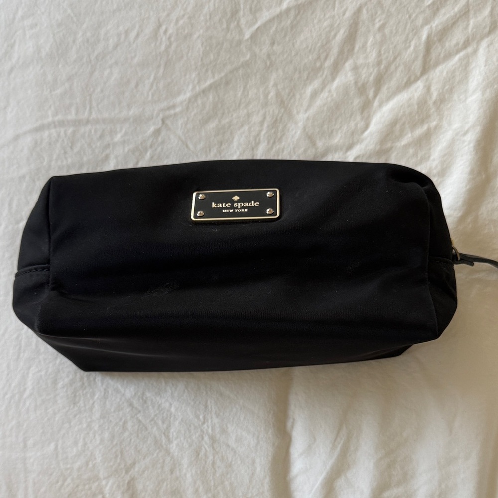 Kate Spade Black Toiletry Bag